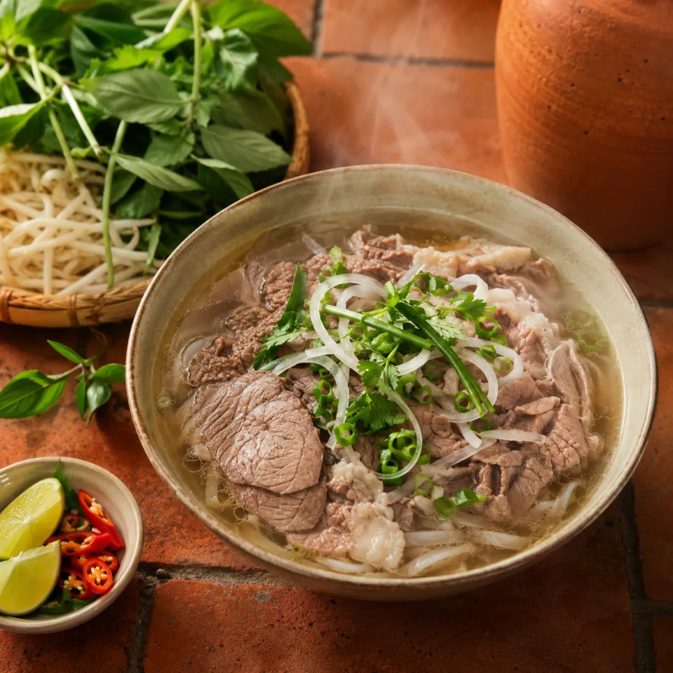 Bàn ăn tại Phạm Hồng Bắc